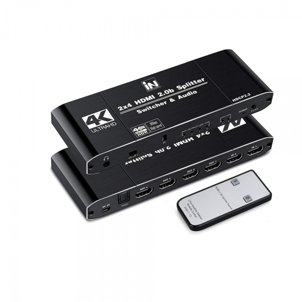 IN-20HD204 HDMI 선택기 분배기